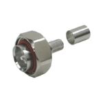 7/16 DIN Male Straight Jack connector by Times for the LMR-400 cable series