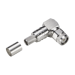 TNC Male Right Angle connector by Times for the LMR-400 cable series