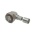 7/16 DIN Male Right Angle connector by Times for the LMR-600 cable series