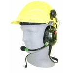Headset, High Noise, Radio Connection, Radio Connection, Hard Hat Mounted
