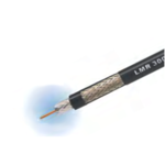 Low Loss Flexible LMR-300-FR Fire Rated  Coax Cable Double Shielded with Black FRPVC Jacket