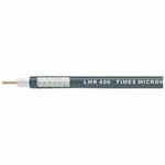 Low Loss Flexible LMR-400-FR Fire Rated  Coax Cable Double Shielded with Black FRPVC Jacket