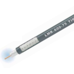 75 Ohm Low Loss Flexible LMR-600-75-FR Indoor Rated Coax Cable Double Shielded with Black PE Jacket