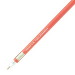 Low Loss Flexible LMR-600-LLPL Plenum Rated Coax Cable Double Shielded with Orange PVC (FR) Jacket