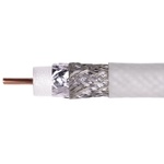 Low Loss Flexible LMR-600-PVC Coax Cable , with White PVC Jacket