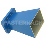 WR-137 Waveguide Standard Gain Horn Antenna Operating From 5.85 GHz to 8.2 GHz With a Nominal 10 dBi Gain With CMR-137 Flange