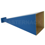 WR-137 Waveguide Standard Gain Horn Antenna Operating From 5.85 GHz to 8.2 GHz With a Nominal 20 dBi Gain With CMR-137 Flange