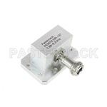 WR-137 CMR-137 Flange to N Female Waveguide to Coax Adapter Operating From 5.85 GHz to 8.2 GHz, C Band