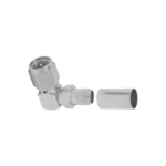 SMA Male Right Angle connector by Times for the LMR-240 cable series