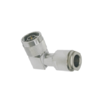 N Type Male Right Angle connector by Times for the LMR-400 cable series