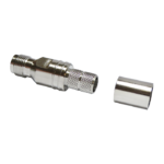 TNC Female Straight Jack connector by Times for the LMR-400 cable series