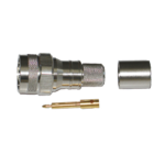 N Type Male Straight Plug connector by Times for the LMR-500 cable series
