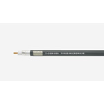 TCOM Low Loss Low Passive Intermod TCOM-600 Outdoor Rated Coax Cable Double Shielded with Black Jacket