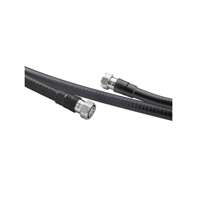 CELLFLEX® 1/2" Low Loss Jumper with Outdoor Jacket - 4.3-10 Male Interface, 50cm [Cable Length (M): 1.0]