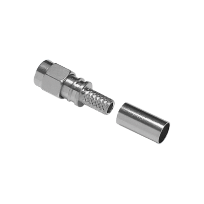 SMA Male Straight Plug connector by Times for the LMR-195 cable series