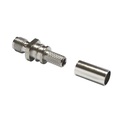 SMA Female Straight Jack connector by Times for the LMR-200 cable series