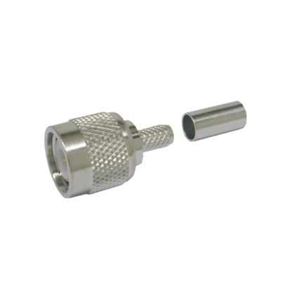 TNC Male Straight Plug connector by Times for the LMR-200 cable series