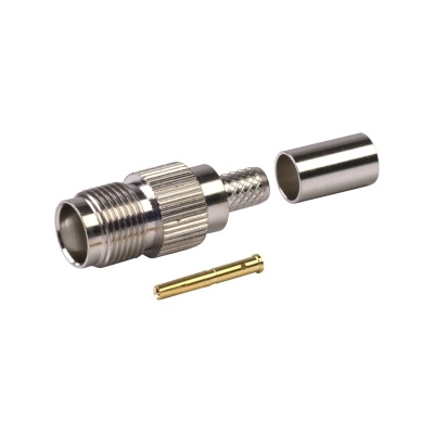 TNC Female Straight Crimp Connector for LMR-240 Coaxial Cable