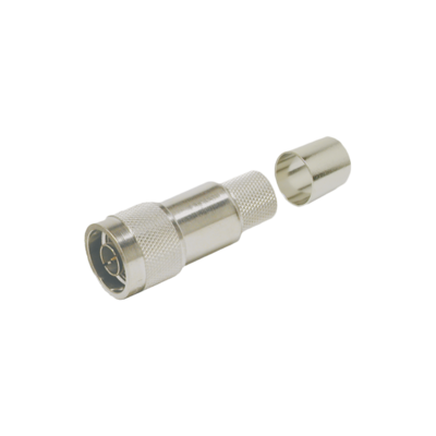 75 Ohm N Male Straight Crimp Connector for LMR-600-75 Coaxial Cable