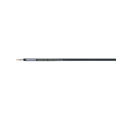 LMR® lite-200, Flexible Low Loss Cable, with Aluminum Braid, Black PE Jacket