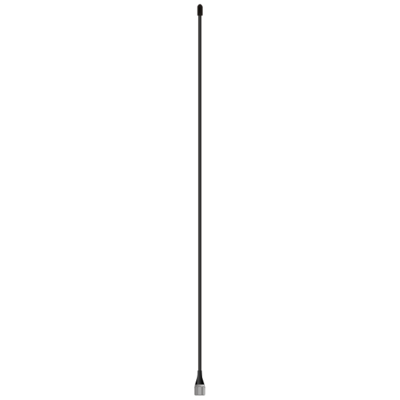 Antenna, Fibreglass, 1520mm Long, 5/16", Black, 50 ~ 54 MHz