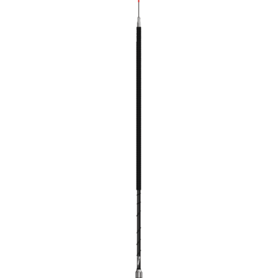 Antenna, Solid Fibreglass, 1800mm, 1/2" Mount, 3.5 ~ 3.8 MHz, Tuneable