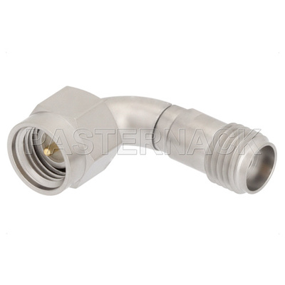 2.92mm Male to 2.92mm Female Radius Right Angle Adapter, Up To 40 GHz