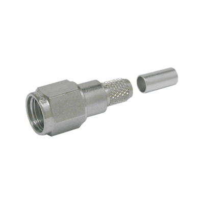 SMA Male Straight Plug connector by Times for the LMR-200 cable series