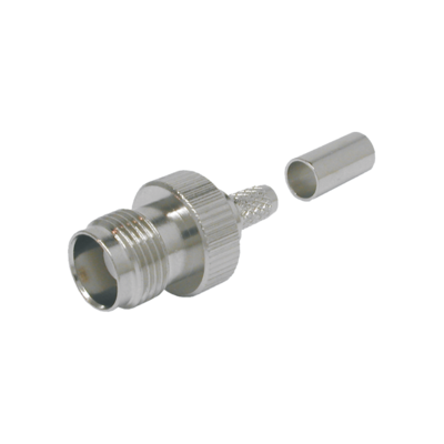 TNC Female Straight Jack connector by Times for the LMR-200 cable series