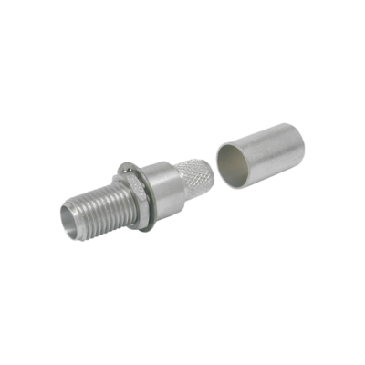 SMA Female Bulkhead Jack connector by Times for the LMR-240 cable series