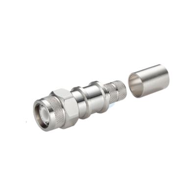 TNC Male Straight Plug connector by Times for the LMR-400 cable series