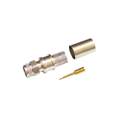 TNC Male Straight Plug connector by Times for the LMR-500 cable series
