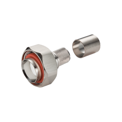 7/16 DIN Male Straight Plug connector by Times for the LMR-600 cable series