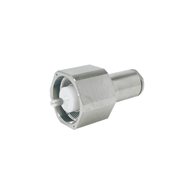 LC Male Straight Plug connector by Times for the LMR-600 cable series